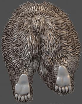 3D model Bear paws (STL)