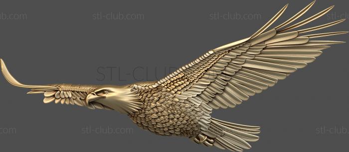 3D model Soaring eagle (STL)