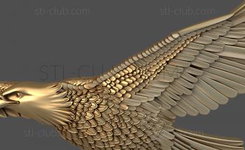 3D model Soaring eagle (STL)