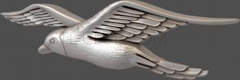 3D model Flying seagull (STL)