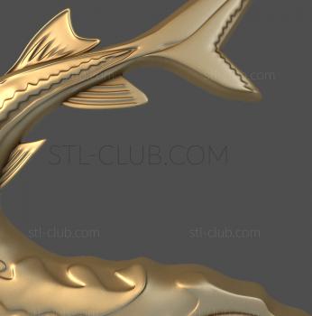 3D model Sturgeon (STL)