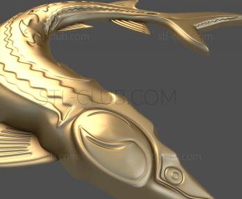 3D model Sturgeon (STL)