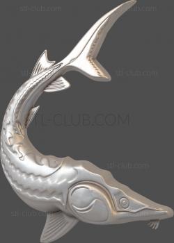 3D model Sturgeon (STL)