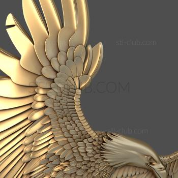 3D model Attacking eagle (STL)