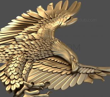 3D model Attacking eagle (STL)