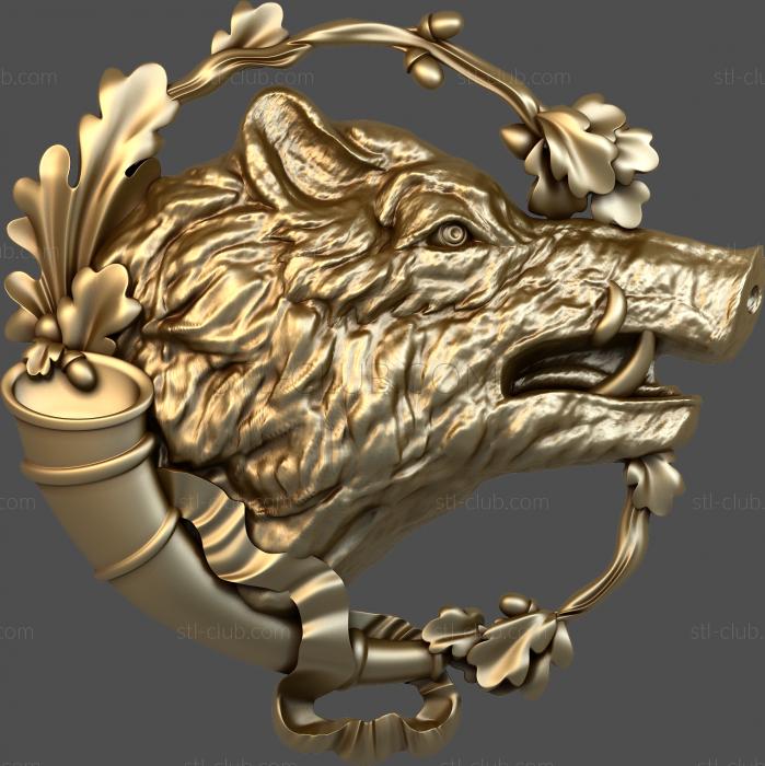 3D model Hunting trophy (STL)