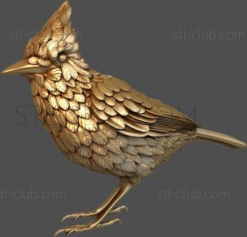 3D model Birdie (STL)