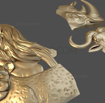 3D model Wild animals (STL)