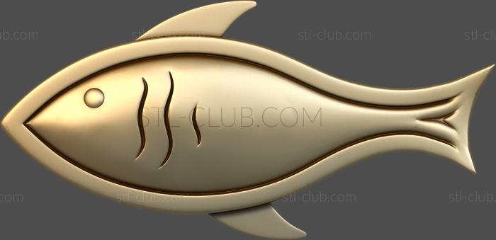 3D model Fish cookies (STL)