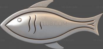 3D model Fish cookies (STL)