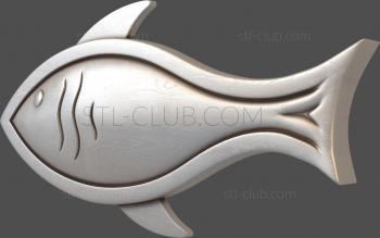 3D model Fish cookies (STL)