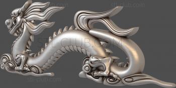 3D model Dragon (STL)