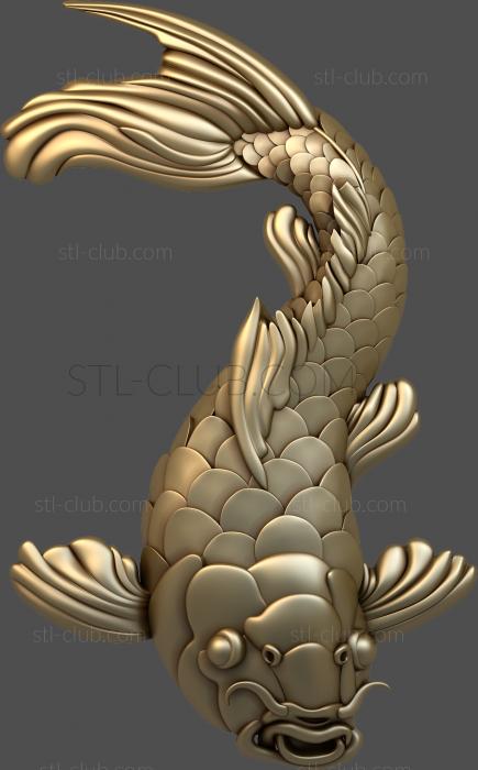 3D model Chinese carp (STL)