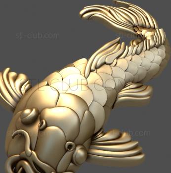 3D model Chinese carp (STL)