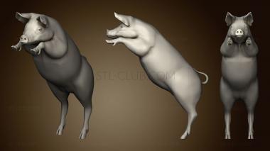 3D model Little pig var2 (STL)