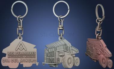 3D модель Llavero Camion Minero (STL)