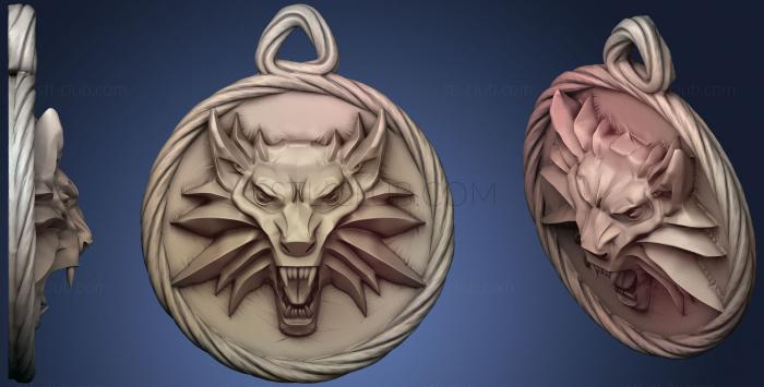 3D модель Коллекция Witcher Wolf (STL)