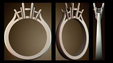 3D модель Обручальное кольцо (STL)