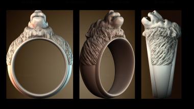 3D модель Кольцо льва (STL)