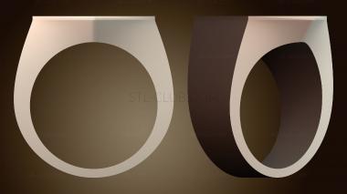 3D модель Шестигранное кольцо (STL)