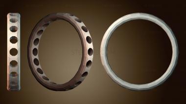 3D модель Кольцевые круги (STL)