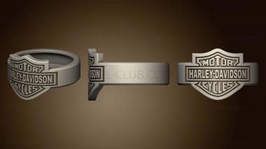 3D модель Кольцо Harley Davidson (STL)