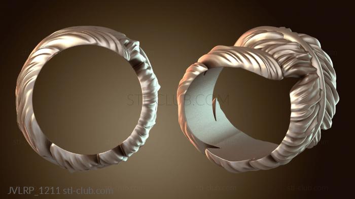 Ювелирные перстни и кольца Кольцо Перо Падение