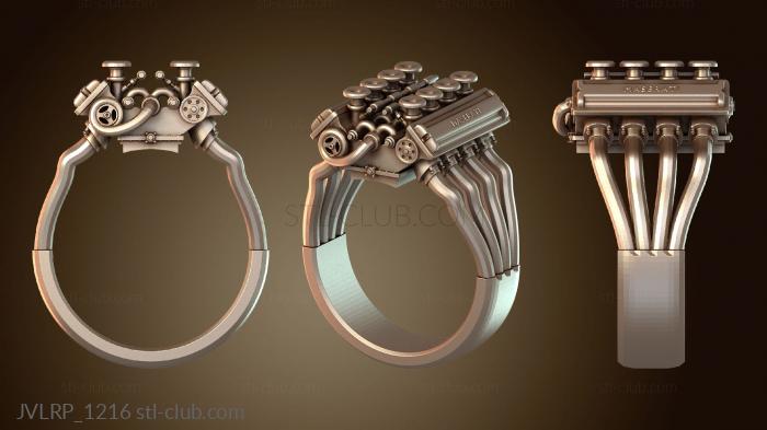 Ювелирные перстни и кольца Кольцевой двигатель DG