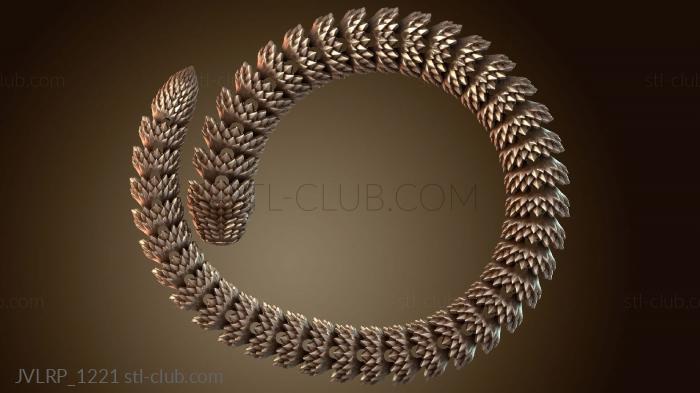 Ювелирные перстни и кольца Круг скальной змеи