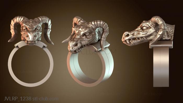 Ювелирные перстни и кольца Дракон Анилло