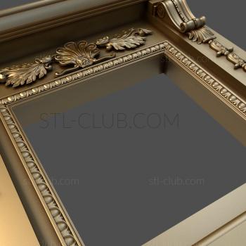 3D model 3d model of fireplace portal, stl format (STL)