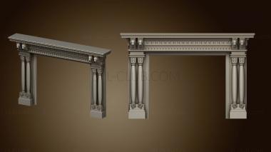 3D model Antique fireplace (STL)