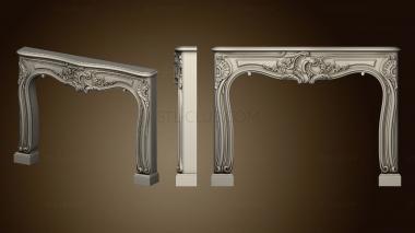 3D model Carved fireplace (STL)