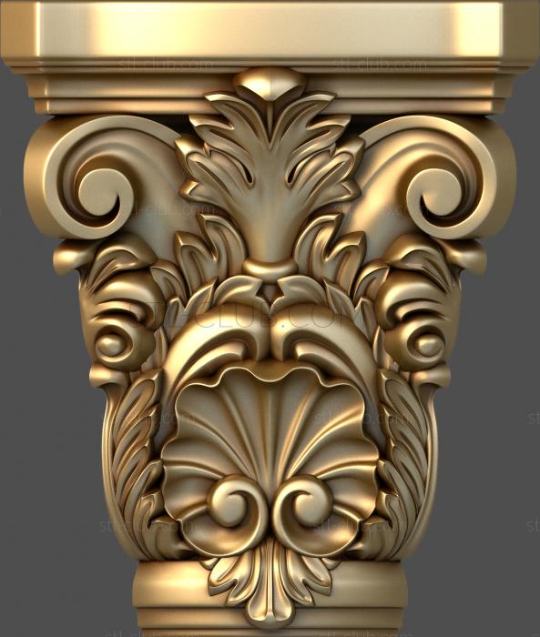 3D model Acanthus shell-1 (STL)