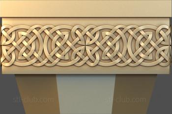 3D model Wide ornament (STL)