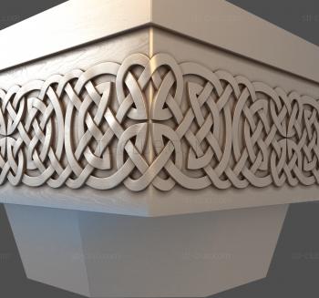 3D model Wide ornament (STL)