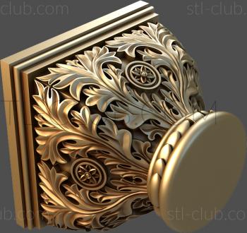 3D мадэль 3d stl модель капители (STL)