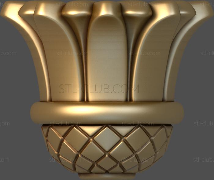 3d model of the capital, stl format