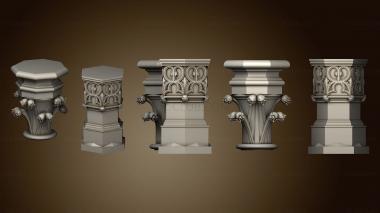 3D model Capitals (STL)