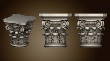 3D model Carved details of the iconostasis (STL)