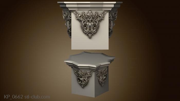 3D model Capital carving model (STL)