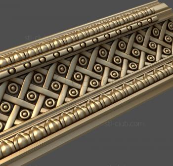 3D model Decorative grating (STL)