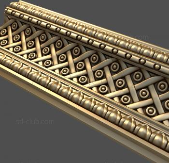 3D model Decorative grating (STL)