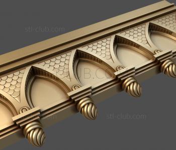 3D model Pointed arches (STL)