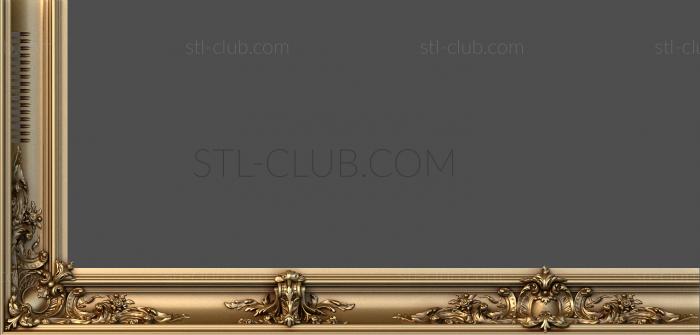 3D model Rococo medallions (STL)