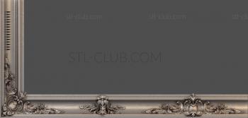 3D model Rococo medallions (STL)