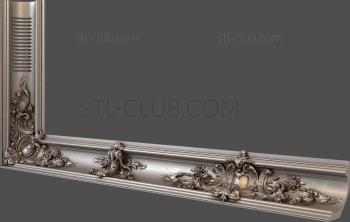 3D model Rococo medallions (STL)