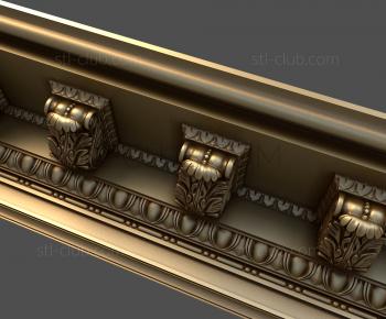 3D model Carved consoles (STL)