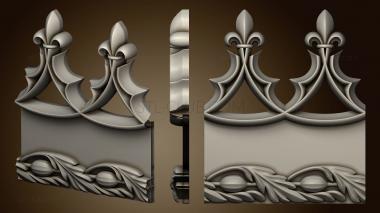 3D model Elements in the Gothic style (STL)