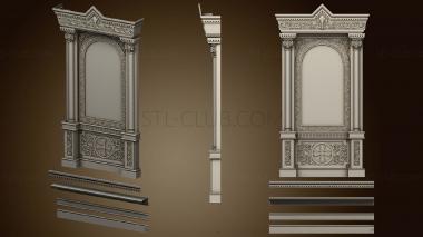 3D model Kiot to the iconostasis of the city of Plast2 (STL)